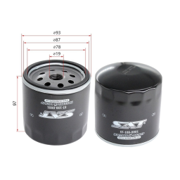 Фильтр масляный CHERY TIGGO, SAT ST-108-0001