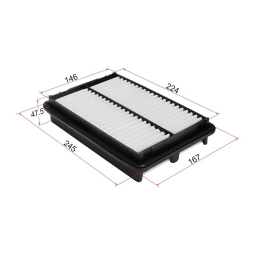 Фильтр воздушный HONDA ODYSSEY SHUTTLE 95-99, SAT ST-17220-PGM-000