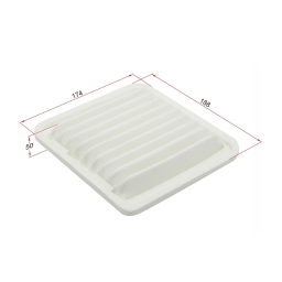 Фильтр воздушный GEELY MK MK Cross 1,5 05-13  TOYOTA VIOS 02-08, SAT ST-39-0054