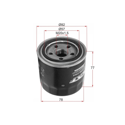 Фильтр масляный HYUNDAI SOLARIS 1.4 1.6 11- SANTA FE 2.4 2.7 00-12 TUCSON 2.0 2.7 04-10 GETZ 02-06 K, SAT ST-26300-35503