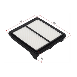 Фильтр воздушный HONDA CIVIC HYBRID 06-, SAT ST-17220-RMX-000