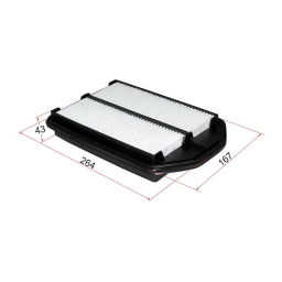 Фильтр воздушный HONDA CR-V 07-12, SAT ST-17220-RZA-000