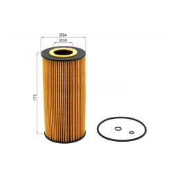 Фильтр масляный (картридж) SSANGYONG REXTON Y200- ISTANA VAN2 KORANDO 2,3 2,9 OM661 OM662 DIESEL, SAT ST-6611803309