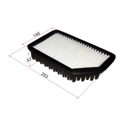 Фильтр воздушный HYUNDAI SOLARIS KIA RIO 10-, SAT ST-28113-1R100