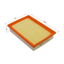 Фильтр воздушный CHEVROLET AVEO 11- COBALT 13- BARINA 11-, SAT ST-96950990