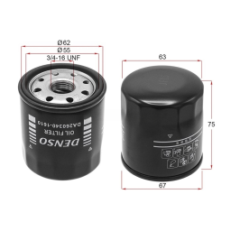 Фильтр масляный TOYOTA A,E,S,NZ,ZZFE 90-, DENSO DA260340-1610