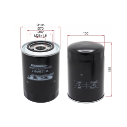 Фильтр масляный MITSUBISHI, SAT ST-1230A046