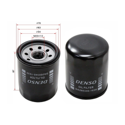 Фильтр масляный HONDA B16A, D13B, D15B, D17A, K20A, DENSO DA260340-1630