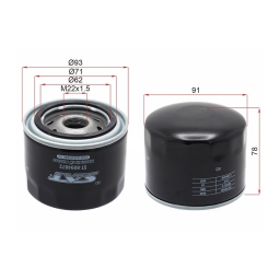 Фильтр масляный FIAT DUCATO / IVECO DAILY, ST-8094872