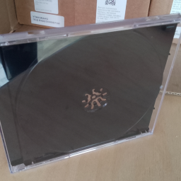 Коробка для компакт-диска JewelBox на 1 диск, черный трей