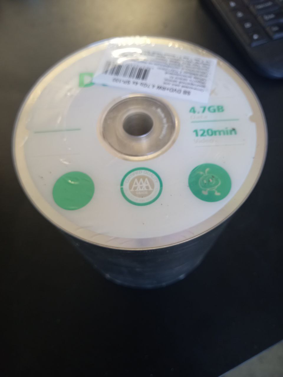DVD+RW диск 4.7 GB, Smart Track, 4х, 100 дисков