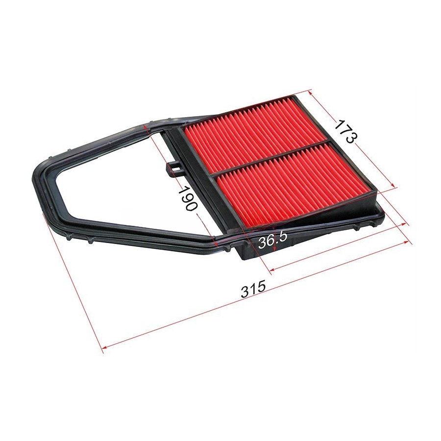 Фильтр воздушный HONDA CIVIC 01-, SAT ST-17220-PLC-000