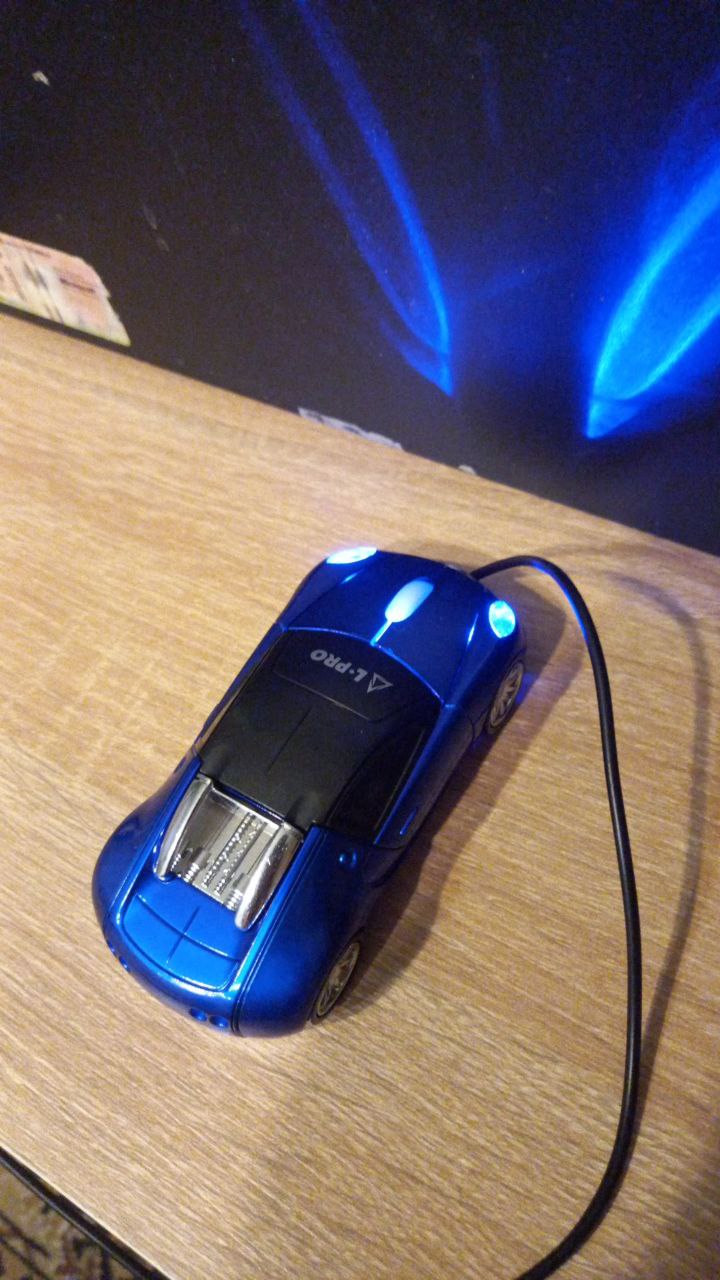 Мышь проводная L-PRO ZL-66 Bugatti, оптика, USB, 3 клавиши