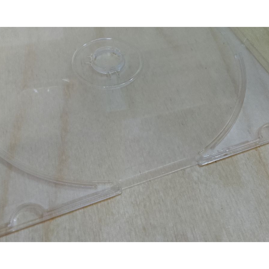 Коробка CD Slim Box, 5 мм, на 1 диск, полупрозрачный трей (1 шт), Тайвань