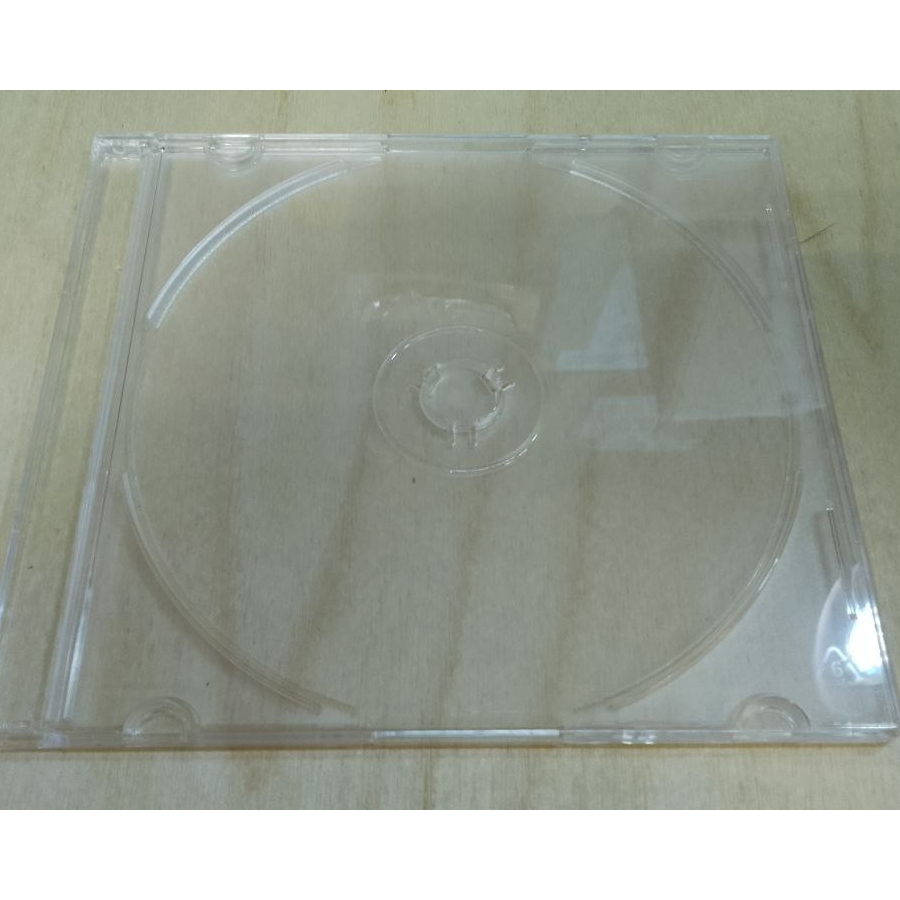 Коробка CD Slim Box, 5 мм, на 1 диск, полупрозрачный трей (1 шт), Тайвань