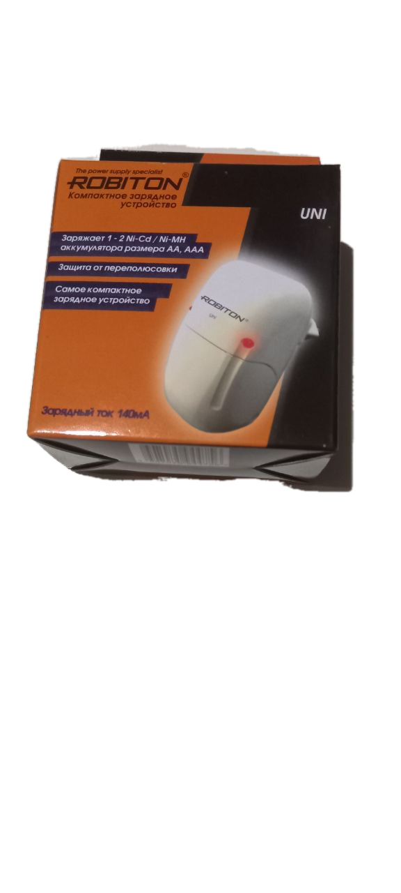 Зарядное устройство ROBITON UNI, AAA/AA Ni-MH/Ni-Cd, 200mA