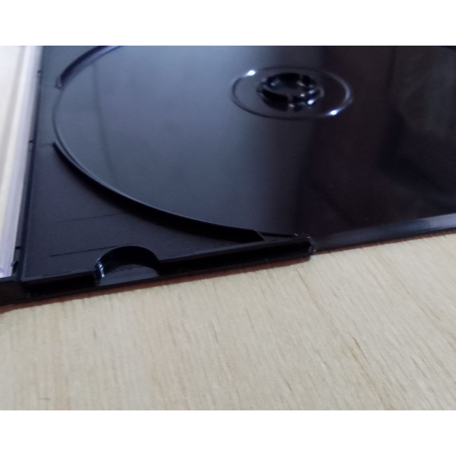 Коробка CD Slim Box, 5 мм, черный трей (1 шт)