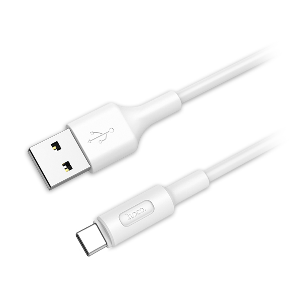 Кабель USB TYPE-C 1.0м, HOCO X25, белый