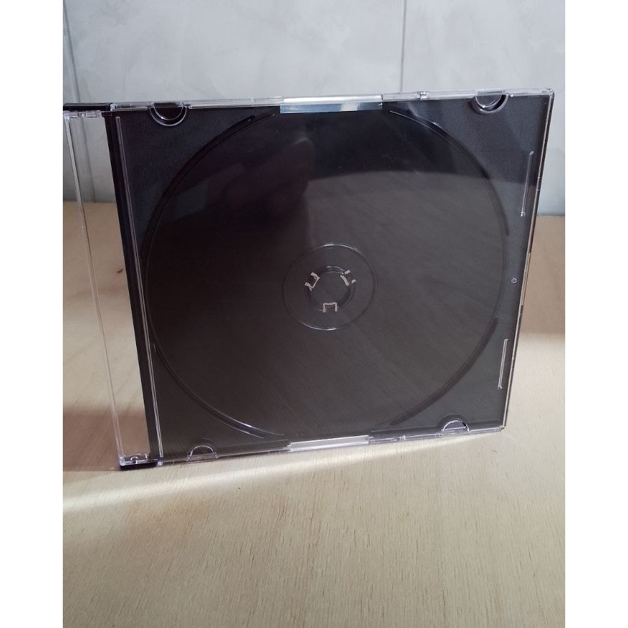 Коробка CD Slim Box, 5 мм, черный трей (1 шт)